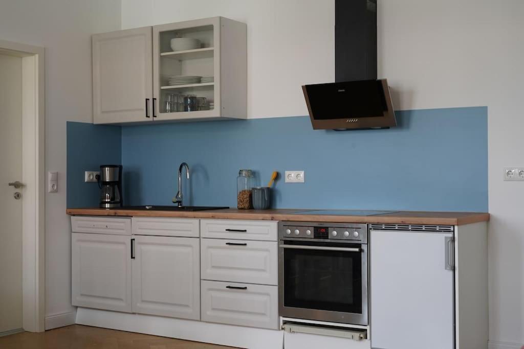Schoene Ferienwohnung Mit Zwei Schlafzimmern Кведлінбург Екстер'єр фото