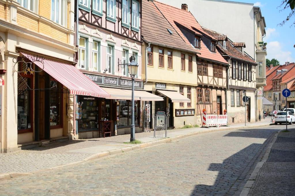 Schoene Ferienwohnung Mit Zwei Schlafzimmern Кведлінбург Екстер'єр фото