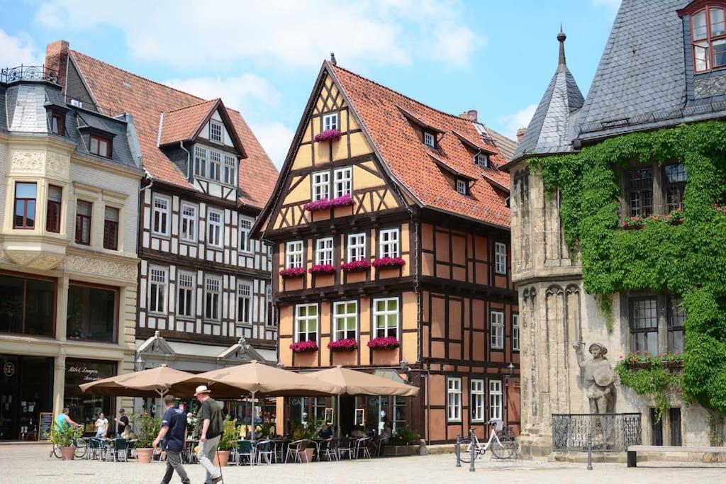 Schoene Ferienwohnung Mit Zwei Schlafzimmern Кведлінбург Екстер'єр фото